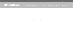 Desktop Screenshot of biomatrica.com